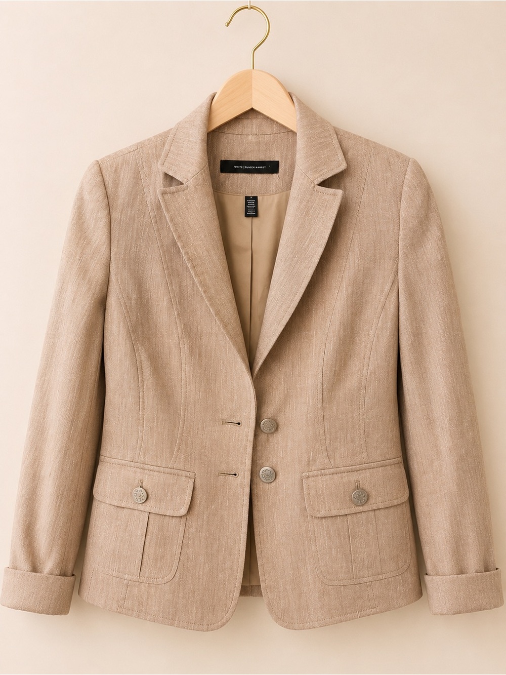 White House Black Market Beige Tailored -New without tags, elegant and chic ✨✨✨